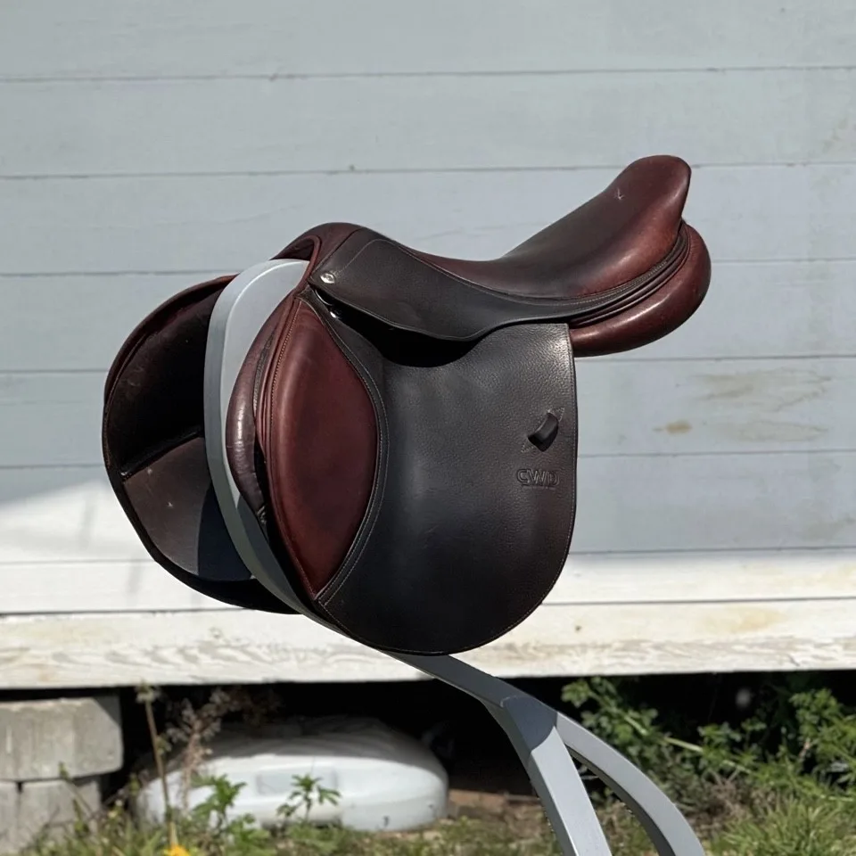 CWD SE02 Springsattel 17,5″ Braun – Ansicht 4